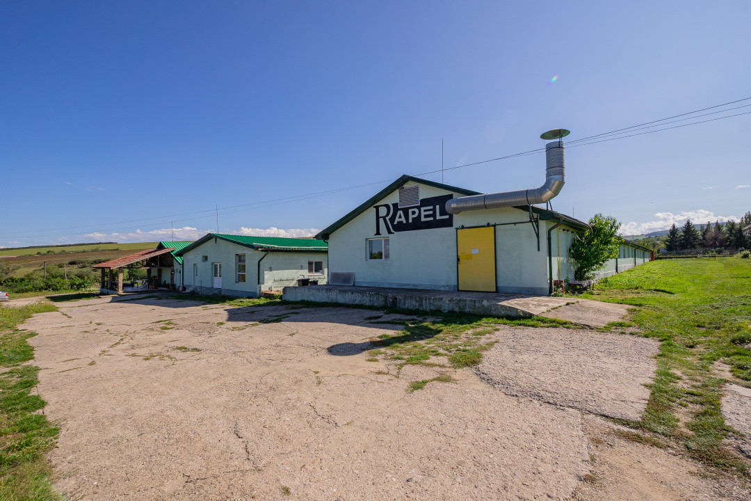 Hala industriala de productie, functionala, 790mp, Rahau, Sebes