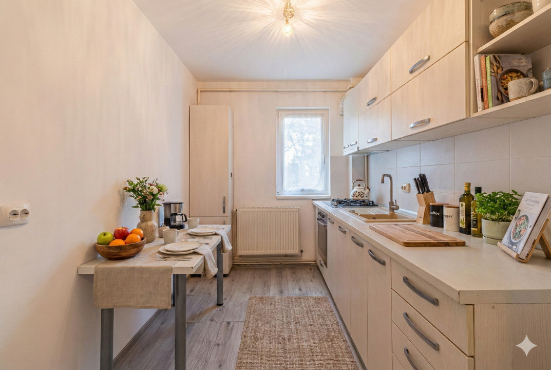 Apartament 2 camere-renovat+mobilat, Astra, Str Zorilor - Comision 0