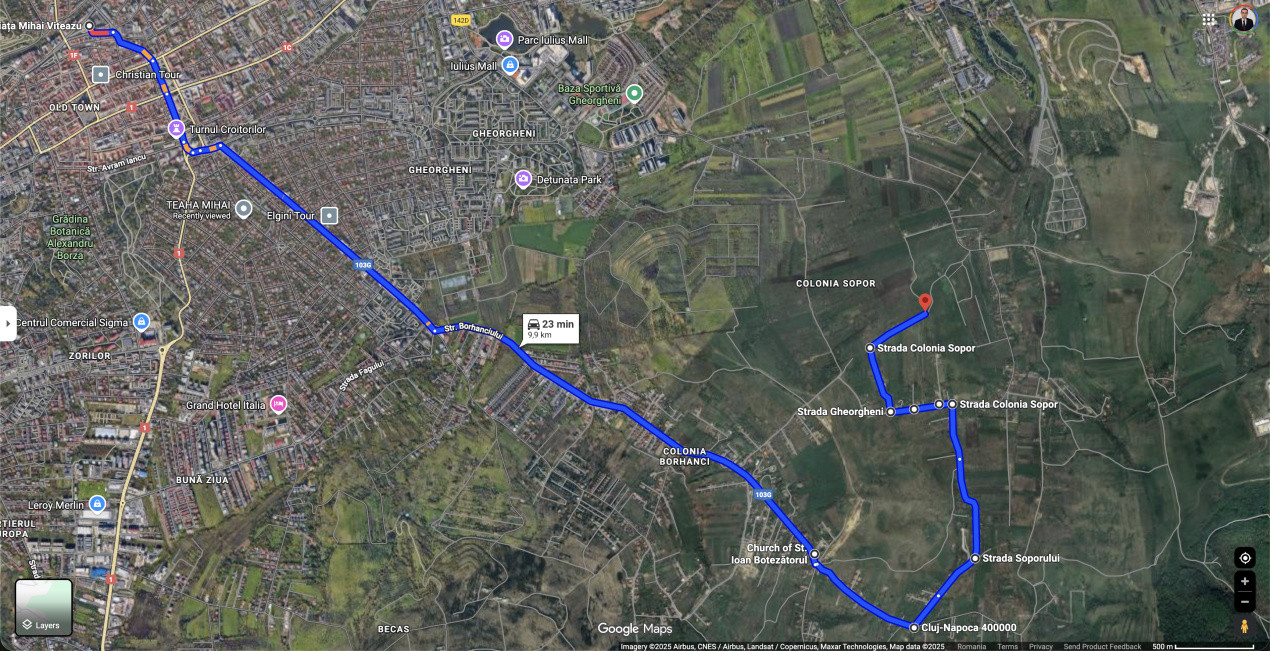 Teren Intravilan, Strada Colonia Sopor CJ 400482