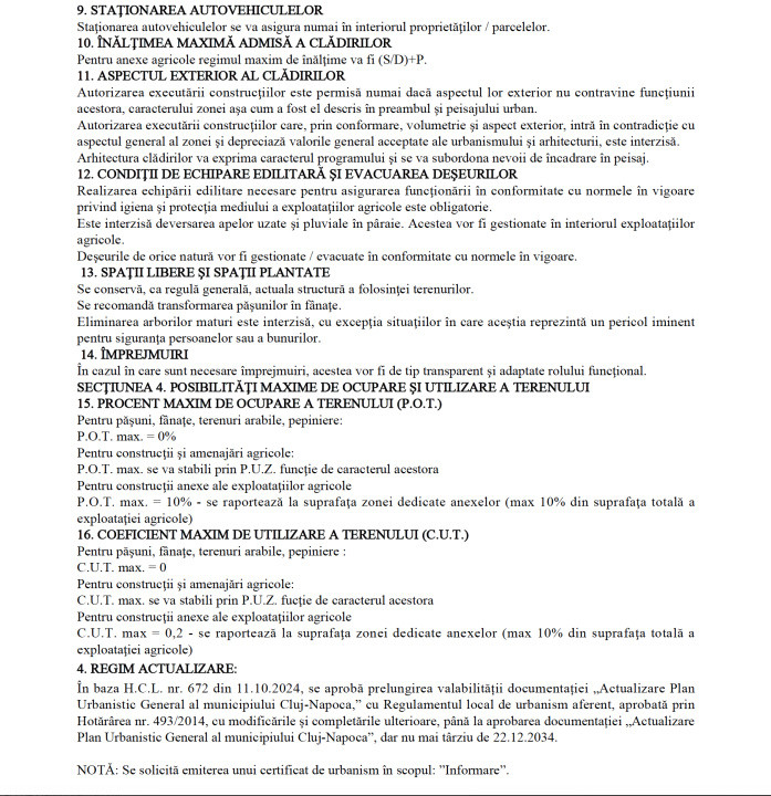 Teren Intravilan, Strada Colonia Sopor CJ 400482