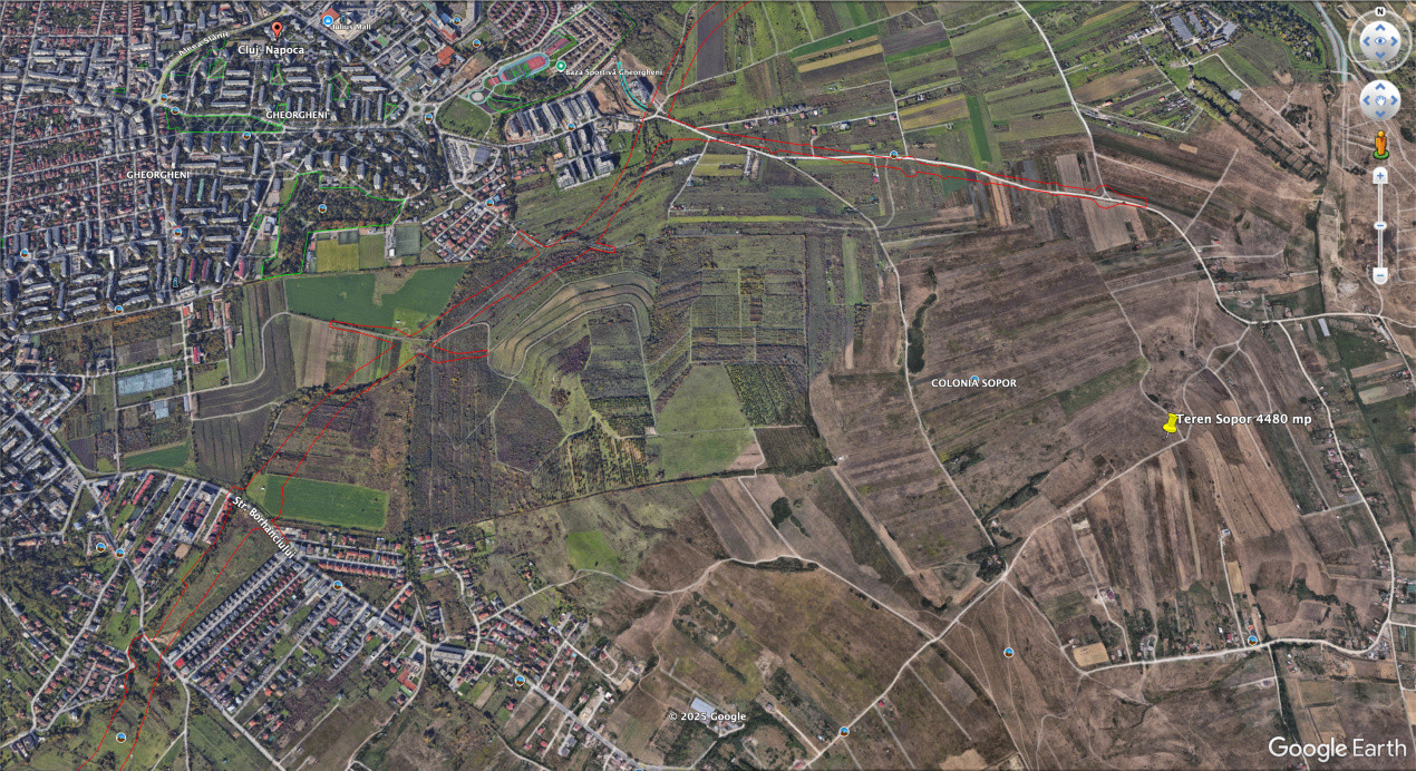 Comision 0. Teren Intravilan, zona Strada Colonia Sopor CJ 400482
