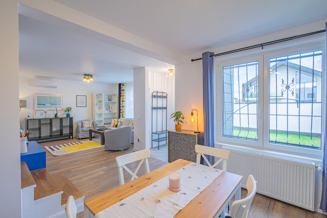 Confort, elegantă și stil | vilă 3camere, 2băi, pet‑friendly, parcare, gradină