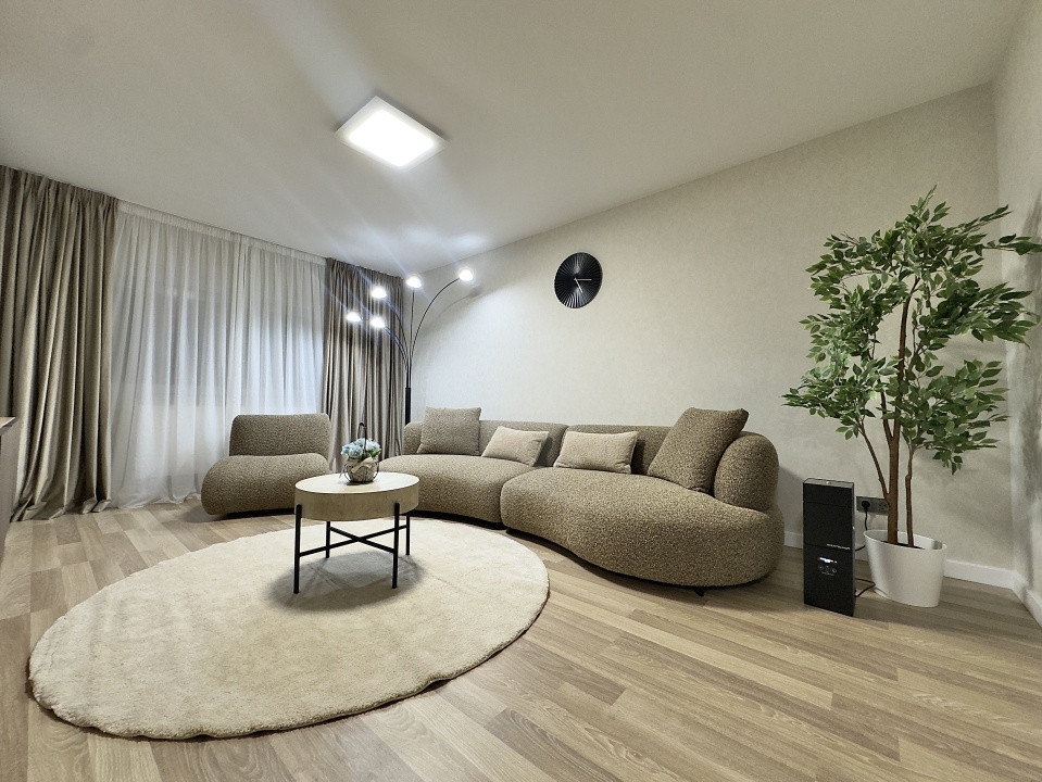 2 Camere Aviației | Renovare completa | Mobilat | Gata de mutare 