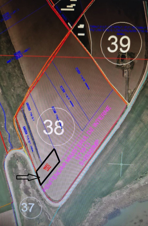 Teren intravilan – Valea Lungă, 3.600 mp • Vedere panoramică spre Lacul Chirița