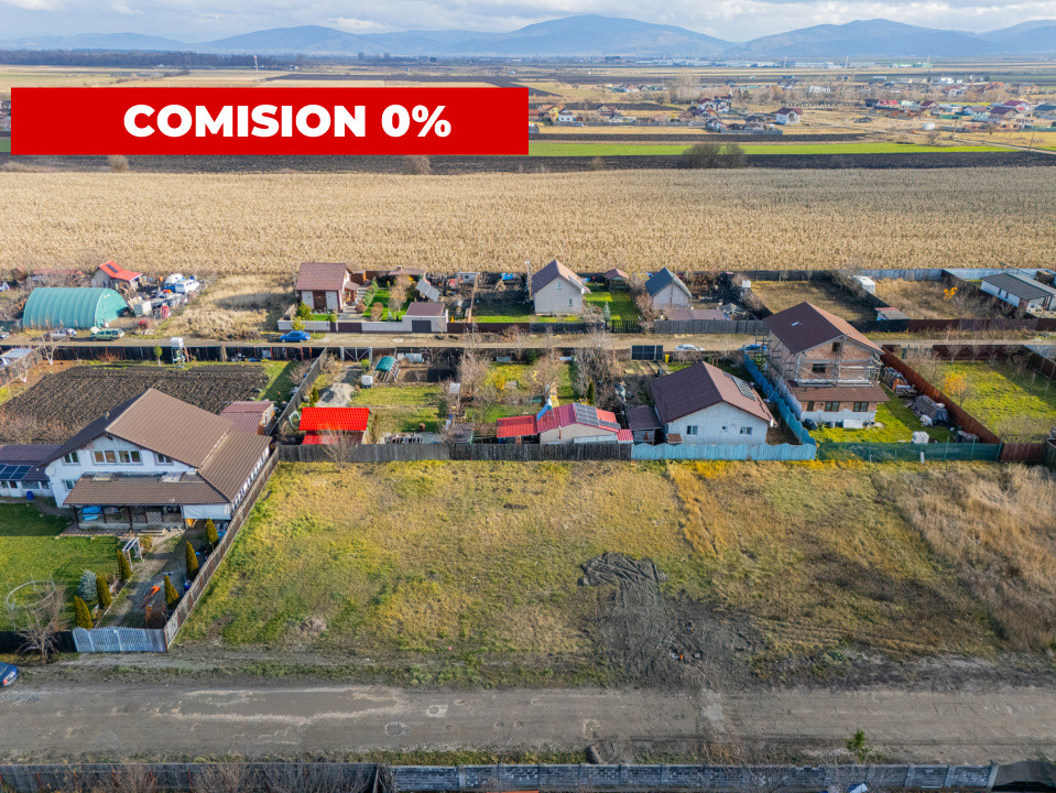 Teren intravilan în Hărman, 500mp, str. Plevnei, Comision 0%