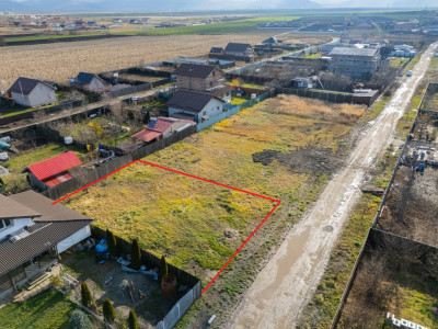 Teren intravilan în Hărman, 500mp, str. Plevnei, Comision 0%