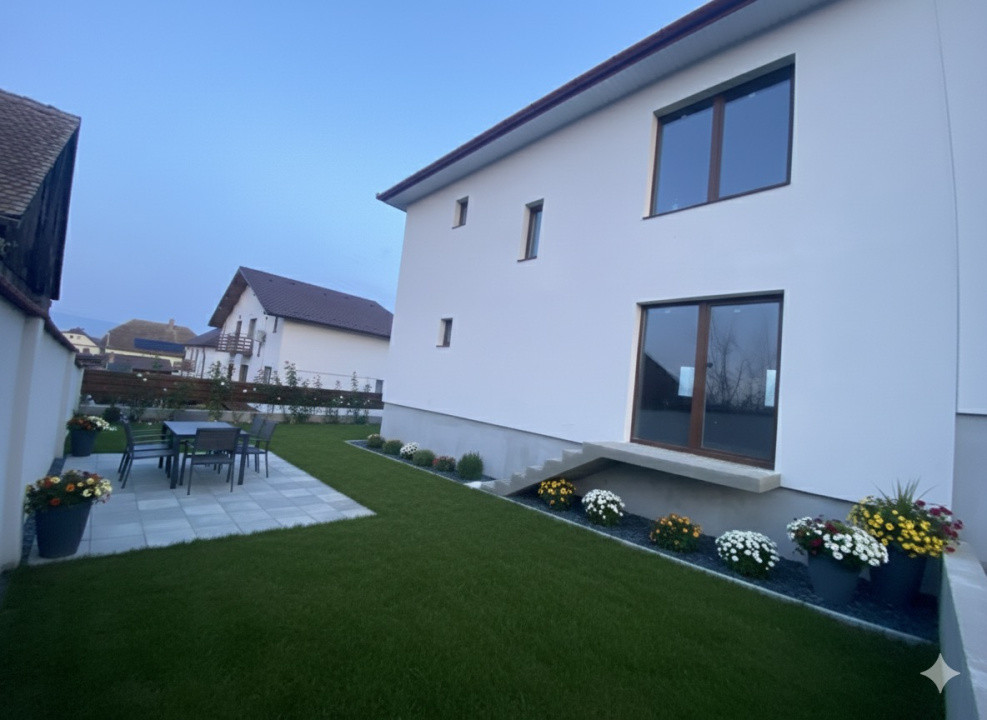 Casa 4 camere de vanzare 117 mpu teren liber 230mp Sibiu in Sura Mica