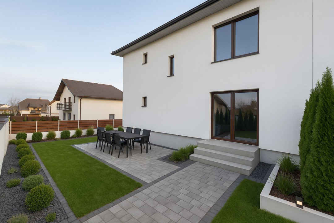 Casă 4 camere modernă construită corect în Kleine Residenz Sibiu