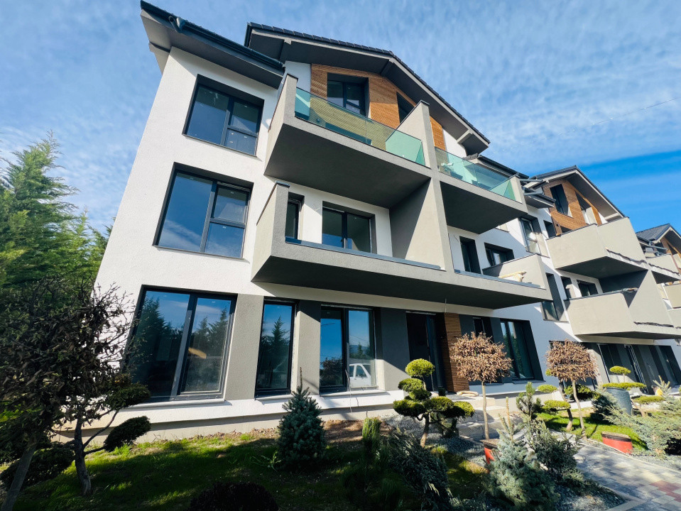 Apartament 3 camere, două băi, curte 50 mp -Natura la tine acasă! Cristian-SiBiU