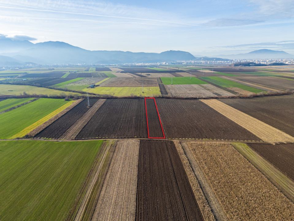 Teren extravilan în Sacele-3500mp, Comision cumparator 0%