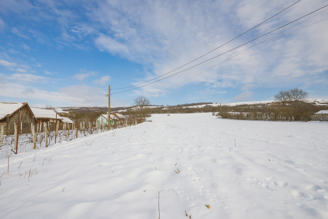 Teren intravilan, loc de casa 1152mp, utiltati, acces 2 drumuri, jud. Sibiu