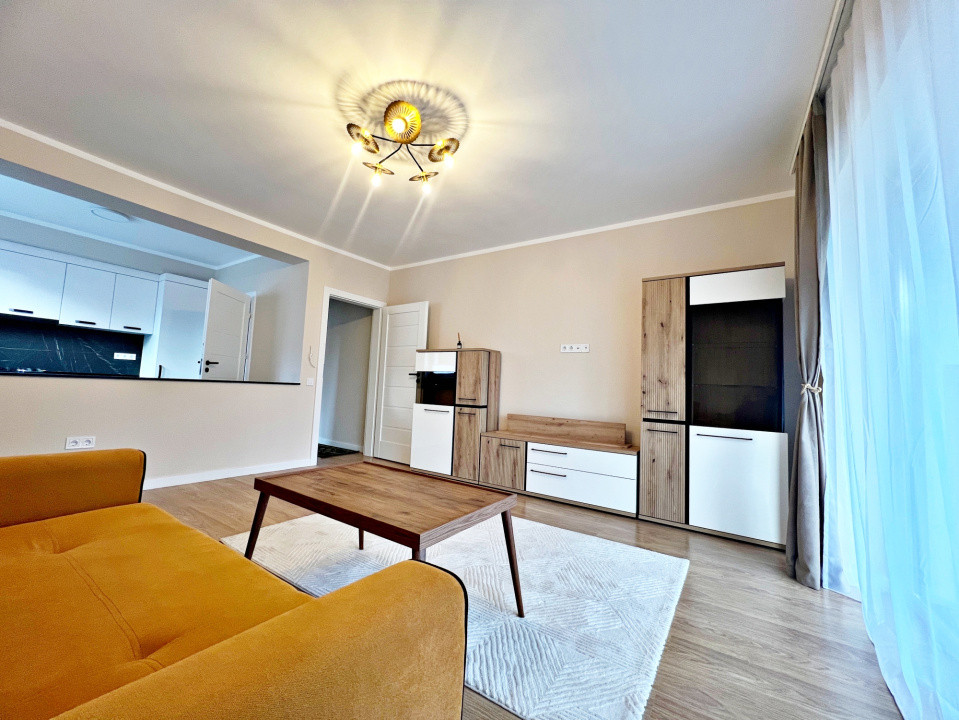 Apart. NOU mobilat și utilat cu 2 cam., balcon și parcare SB-Cristian