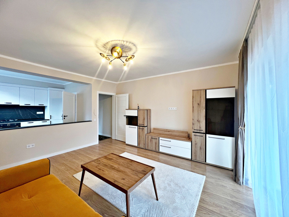 Apart. NOU mobilat și utilat cu 2 cam., balcon și parcare SB-Cristian