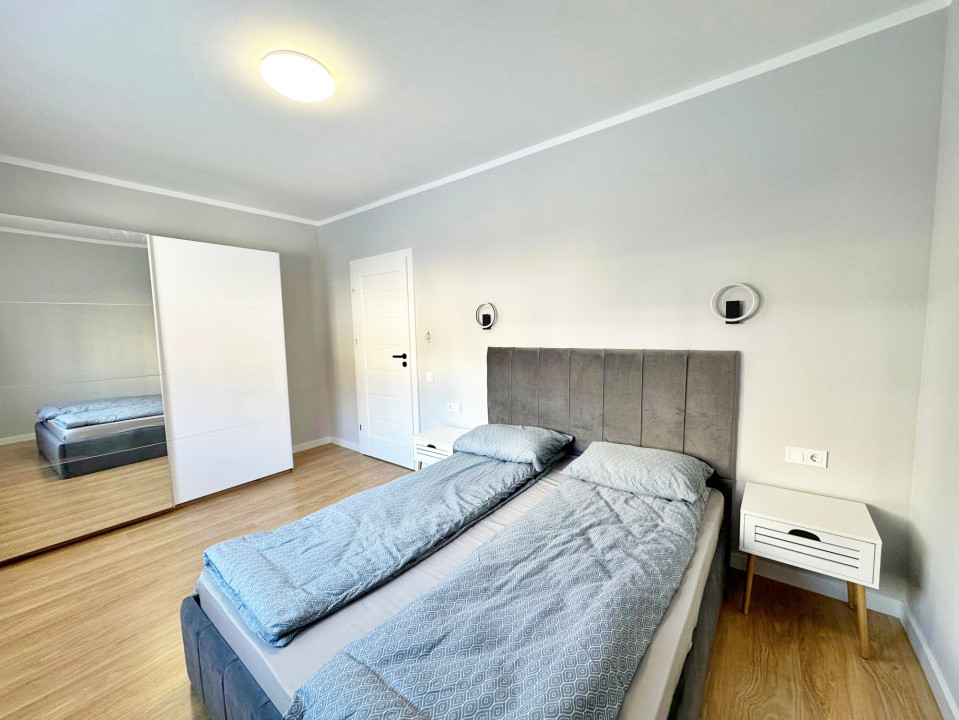 Apart. NOU mobilat și utilat cu 2 cam., balcon și parcare SB-Cristian