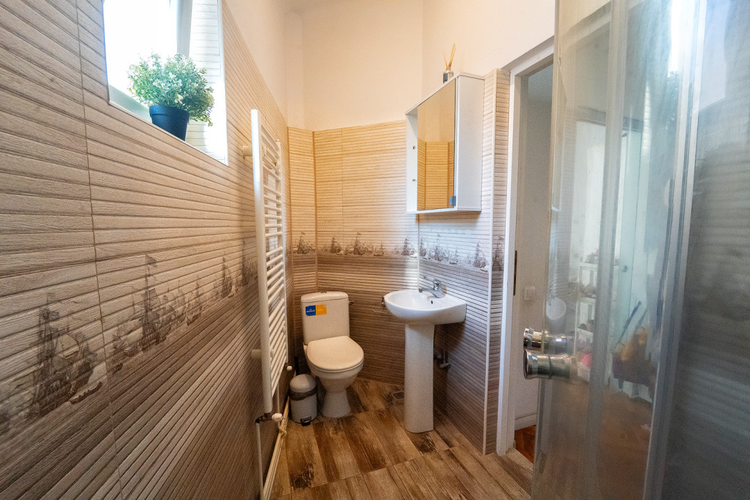 Casă pe un singur nivel cu 3 camere+pivniță. Pod și curte-Zona Sub Arini