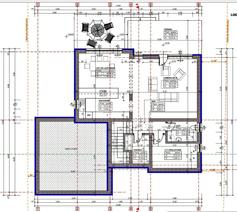 Casă Individuală modernă 4 cam–Teren 815 mp.SU 201 mp. Șelimbăr-Sibiu
