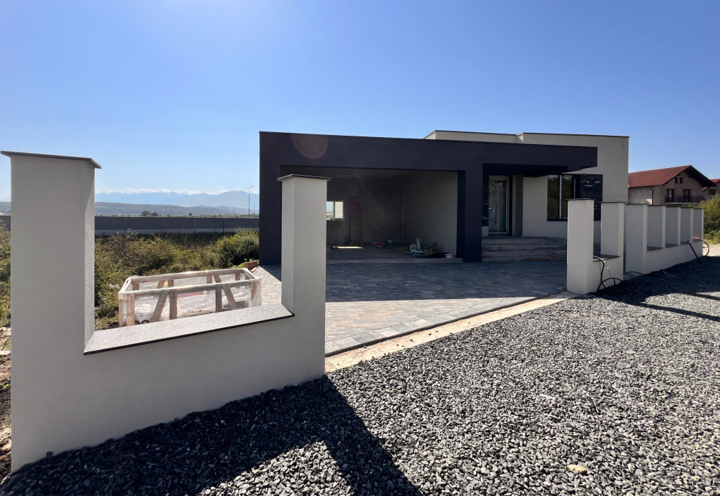 Casă Individuală modernă 4 cam–Teren 815 mp.SU 201 mp. Șelimbăr-Sibiu