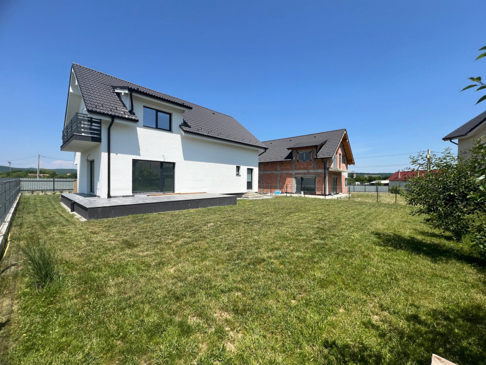 Casă de Vânzare în Cristian, Sibiu - 5 Camere, 2 Terase, Teren 486