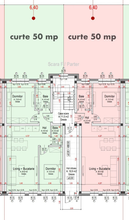 Apartament 2 camere + curte 50 mp - Natura la tine acasă! Cristian-SiBiU
