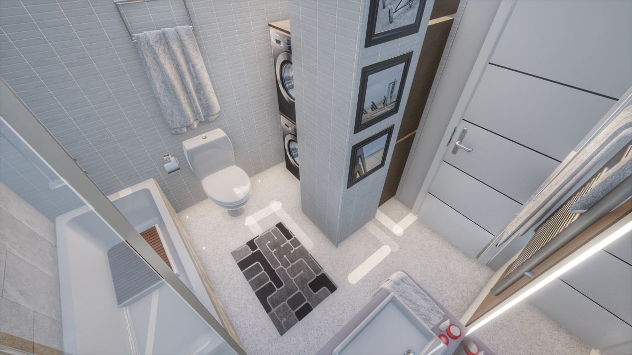 Apartament 2 camere - Decomandat - Etaj 3