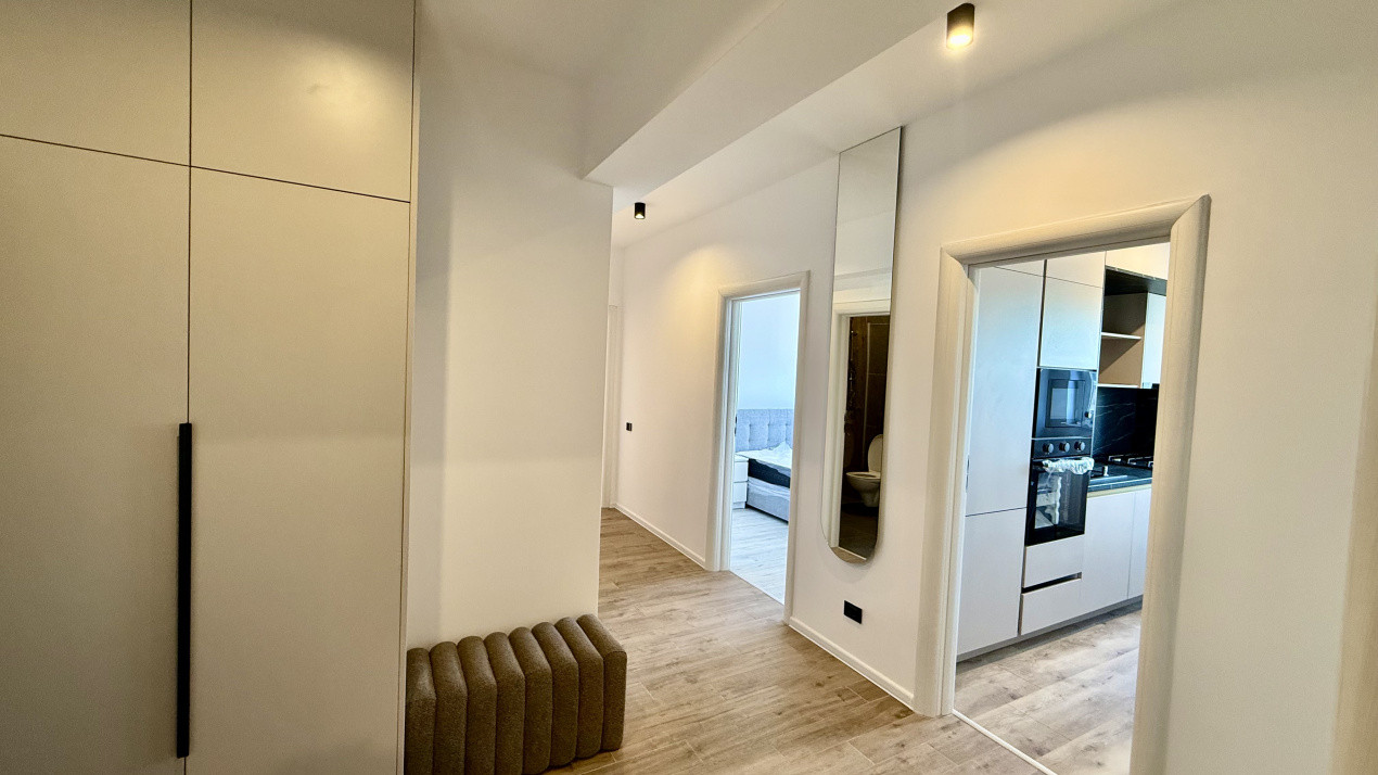 Apartament 3 camere | Prima închiriere | 2 băi | 2 balcoane | Parcare inclusă