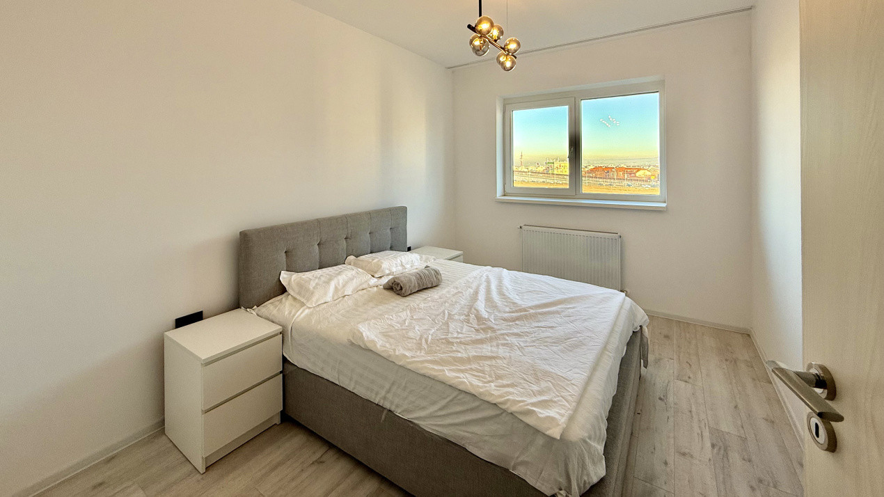 Apartament 3 camere | Prima închiriere | 2 băi | 2 balcoane | Parcare inclusă