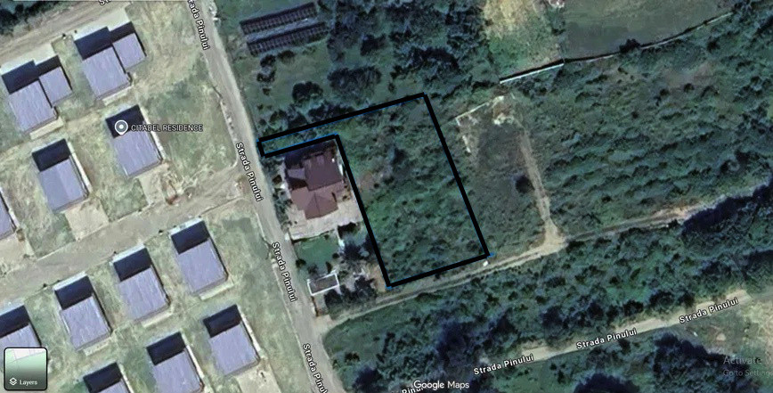 Teren intravilan de 1409 mp cu PUZ - Cisnadioara