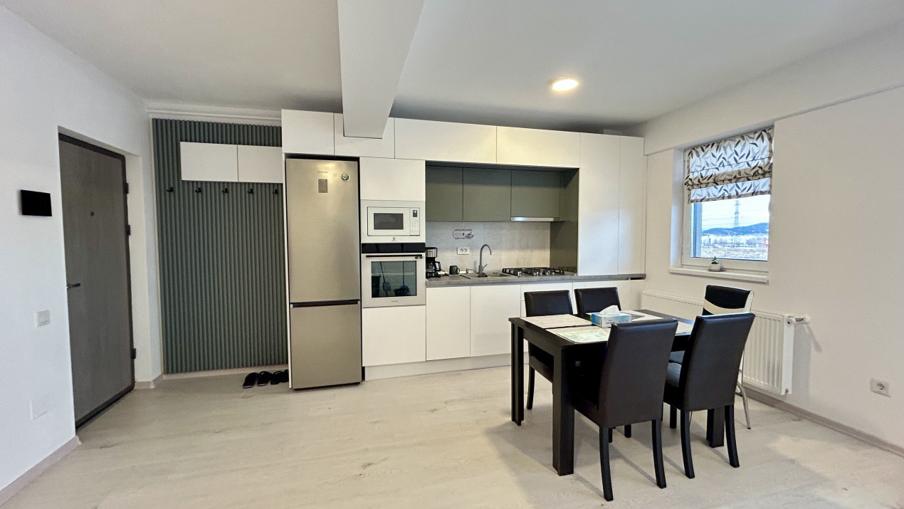 Apartament NOU, nelocuit, mobilat și utilat, parcare inclusă!