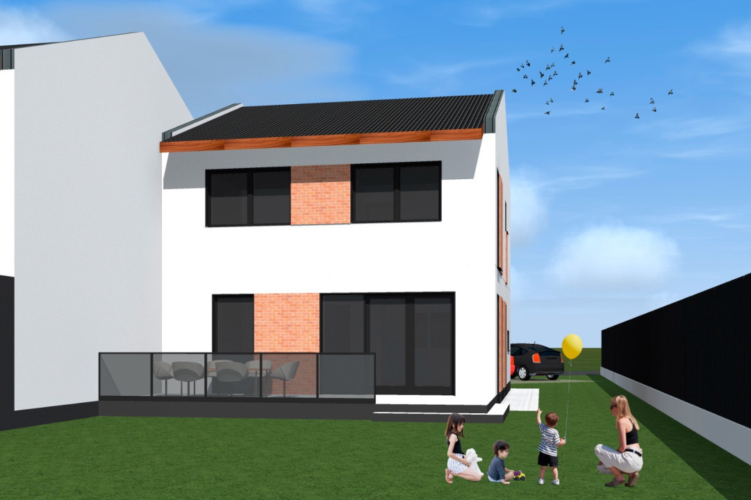 Casă 4 cam.+ teren de vânzare în Cartierul Turnișor, Zonă Exclusivistă