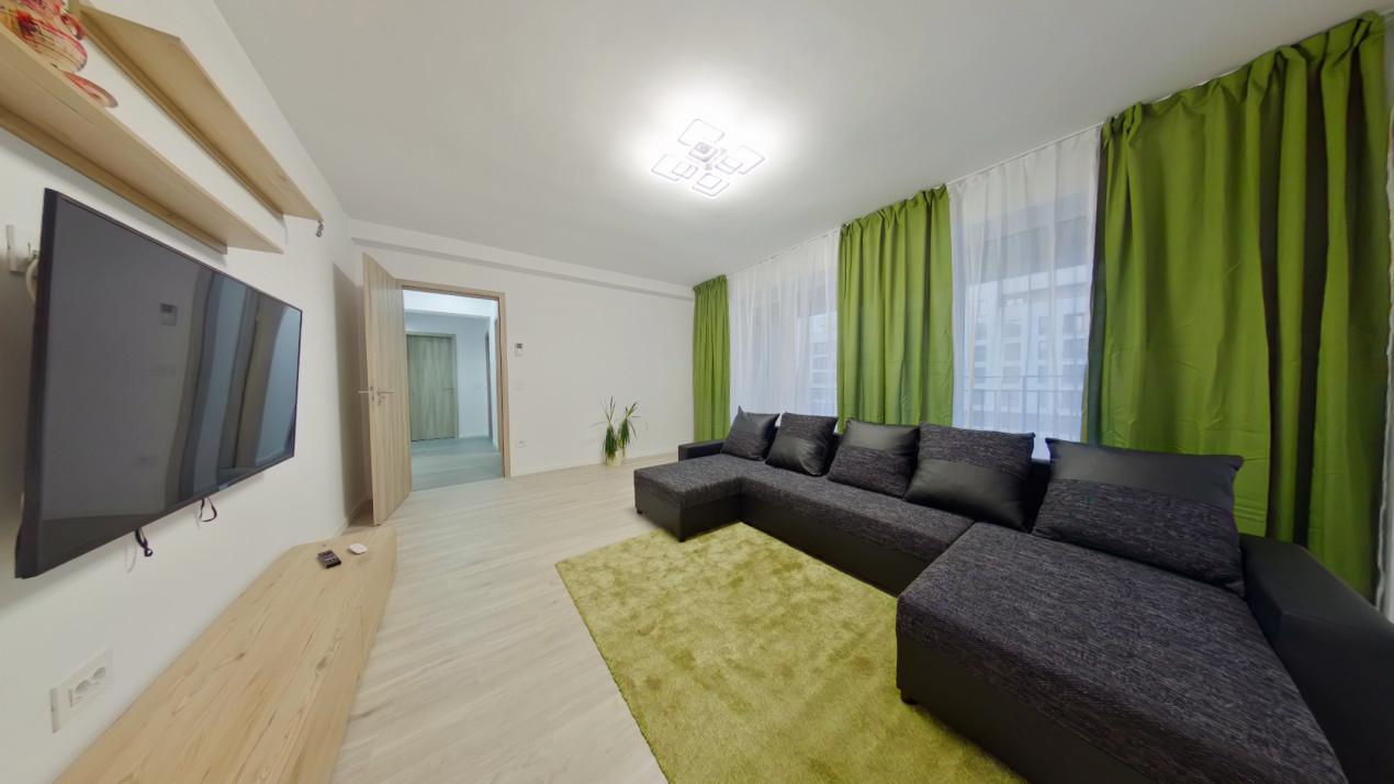 Închiriere apartament 2 camere modern, complet mobilat și utilat – Zona Coresi