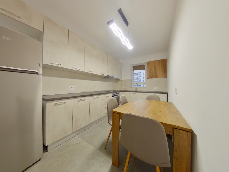 Închiriere apartament 2 camere modern, complet mobilat și utilat – Zona Coresi
