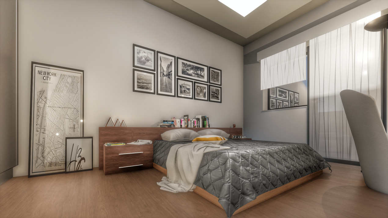 Apartament 3 camere - 2 bai - Logie 13.4 mp -Etaj 5