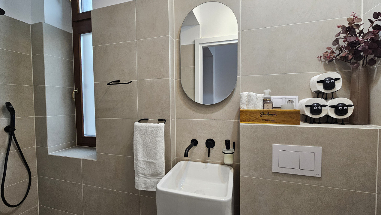 Apartament 1 cameră la casă ultracentral cu pivniță Constantin Noica Sibiu