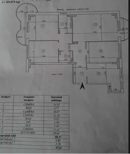 Apartament cu 4 camere, 2 bai, Nicolina zona Selgros