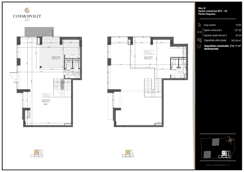 Spatiu comercial Judetean-Carpatilor