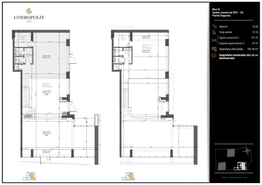 Spatiu comercial Racadau-Carpatilor