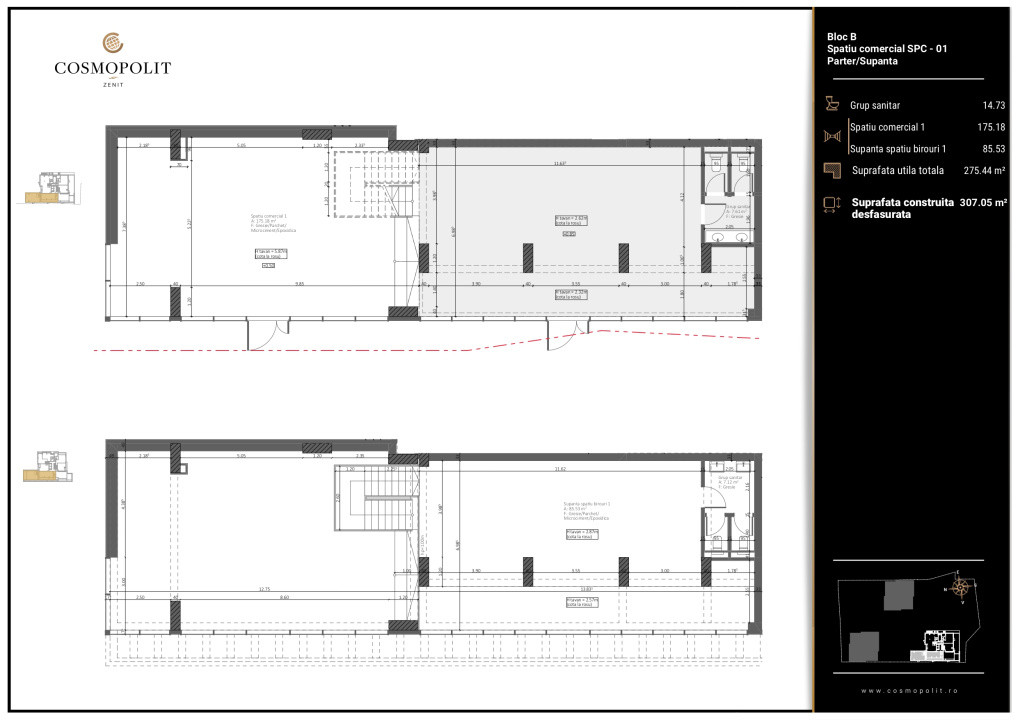Spatiu comercial Racadau-Carpatilor