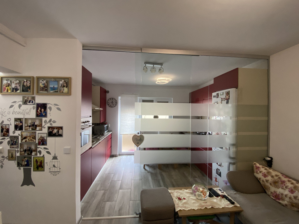 Apartament 2 camere mobilat utilat parcare balcon Turnisor Sibiu