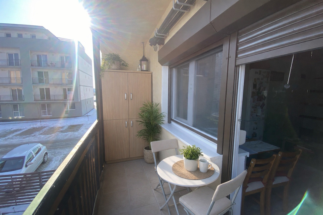 Apartament 2 camere mobilat utilat parcare balcon Turnisor Sibiu