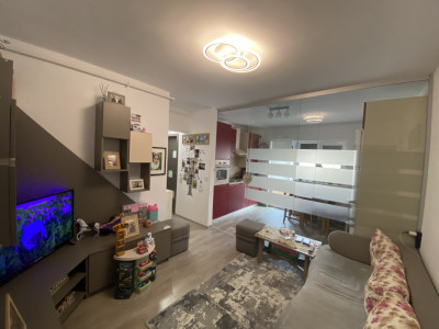 Apartament 2 camere mobilat utilat parcare balcon Turnisor Sibiu