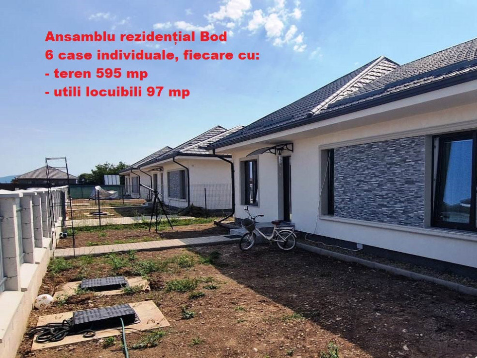 Spre vânzare 6 CASE INDIVIDUALE în în ansamblul rezidențial BOD