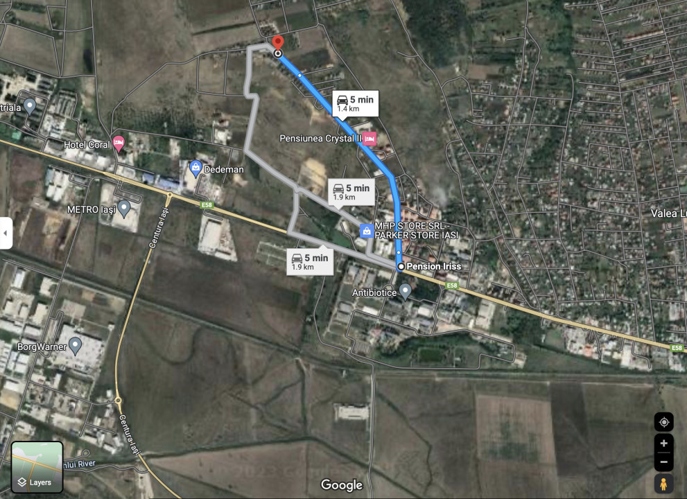Teren de 3200 m² în Valea Lupului, pentru case/duplexuri/înșiruite