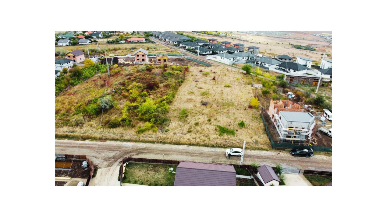 Teren de 3200 m² în Valea Lupului, pentru case/duplexuri/înșiruite