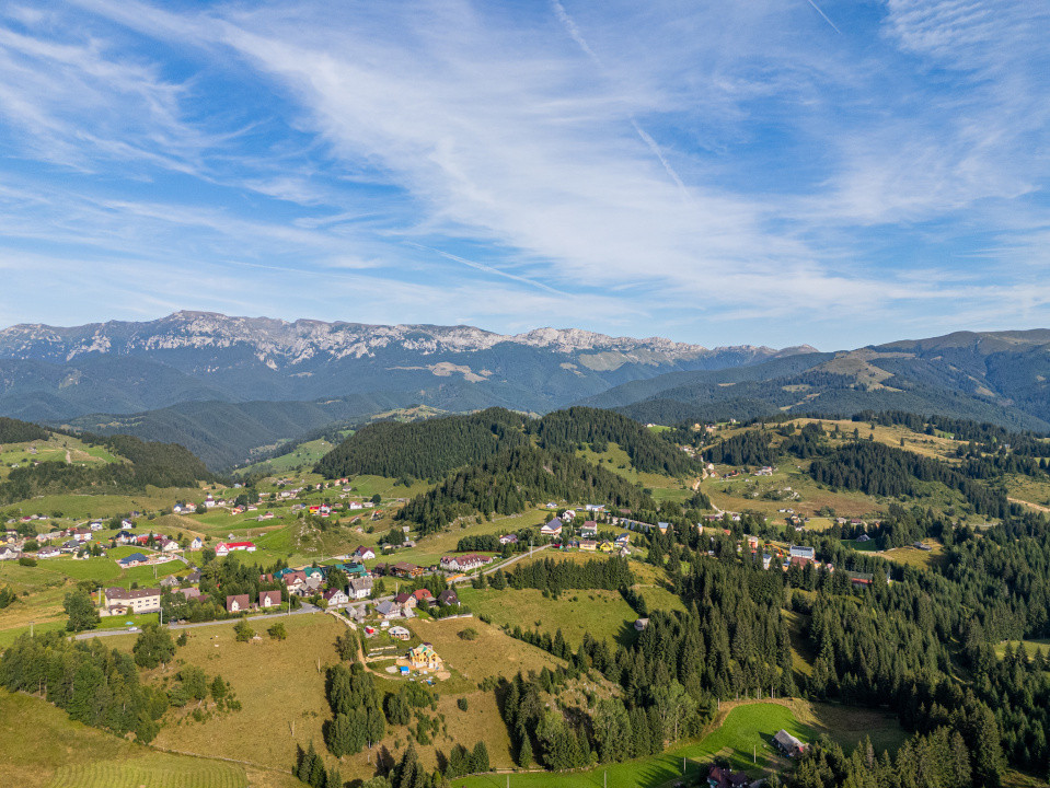 Teren de vânzare central, Fundata, Brasov, extravilan, intravilan, COMISION 0%