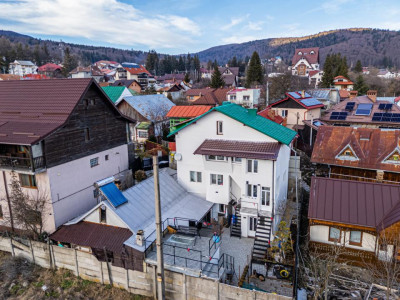 Casă individuală, vedere către Bucegi, la 300 m de Centru, Gară sau Cantacuzino