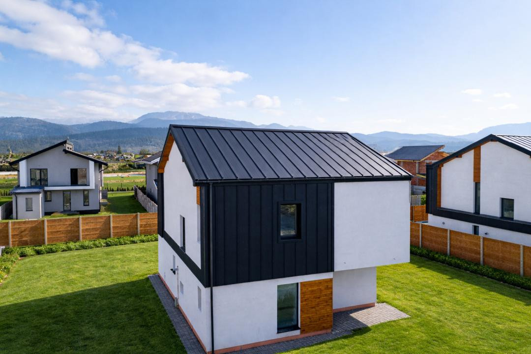 Casă individuală nouă | 184 mp utili | teren 600 mp | 