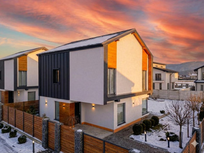 Casă individuală nouă | 184 mp utili | teren 600 mp | 