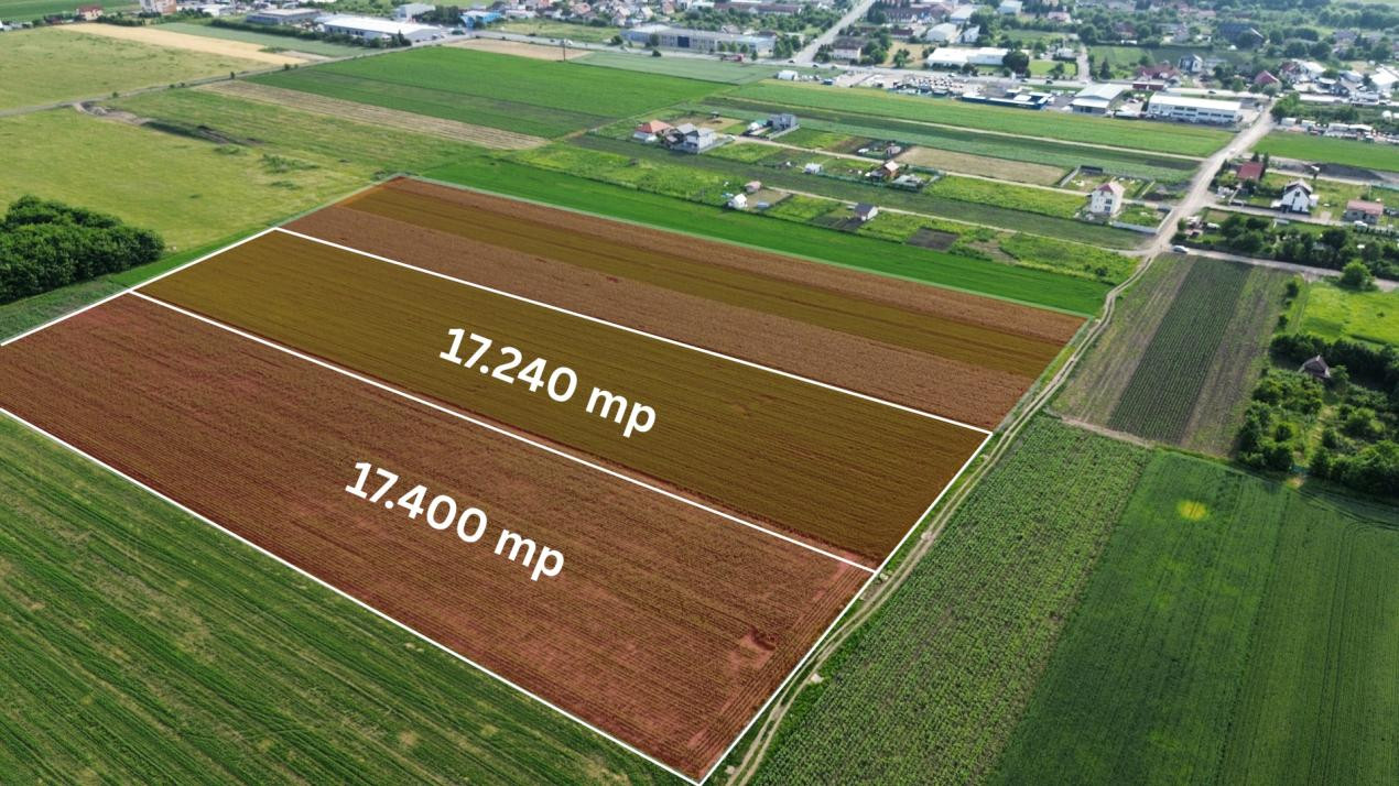 Teren intravilan 34.640 mp Stupini, str. Baciului-Luncii