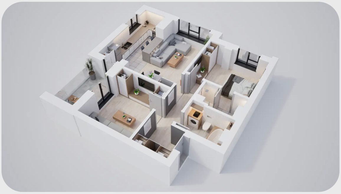 Apartament 3  camere