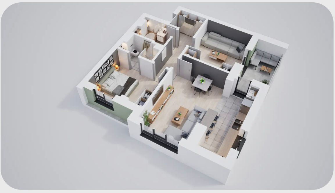 Apartament 3  camere